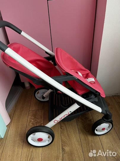 Коляска для двойни smoby (для кукол)