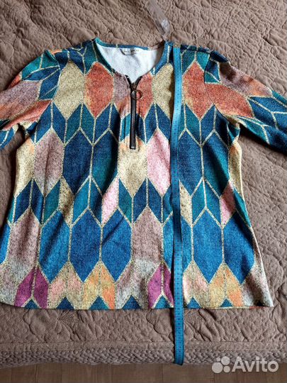 Джемпер женский с молнией 46 48