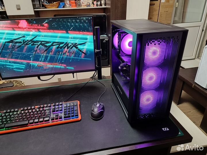 Игровой топ пк Ryzen 5 8400F+ RTX4060+ 16Gb DDR5