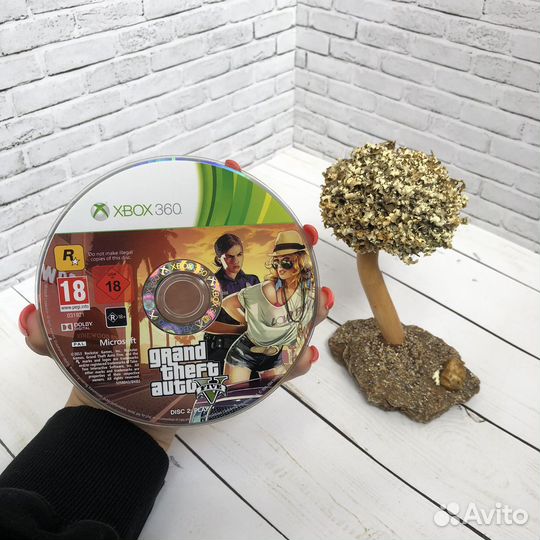 Диск xbox 360 GTA 5