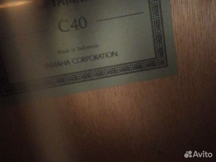 Гитара yamaha c40