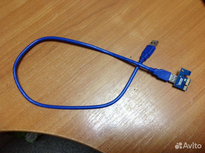 Адаптер-переходник с PCI-e X1 на USB 3.0, OEM