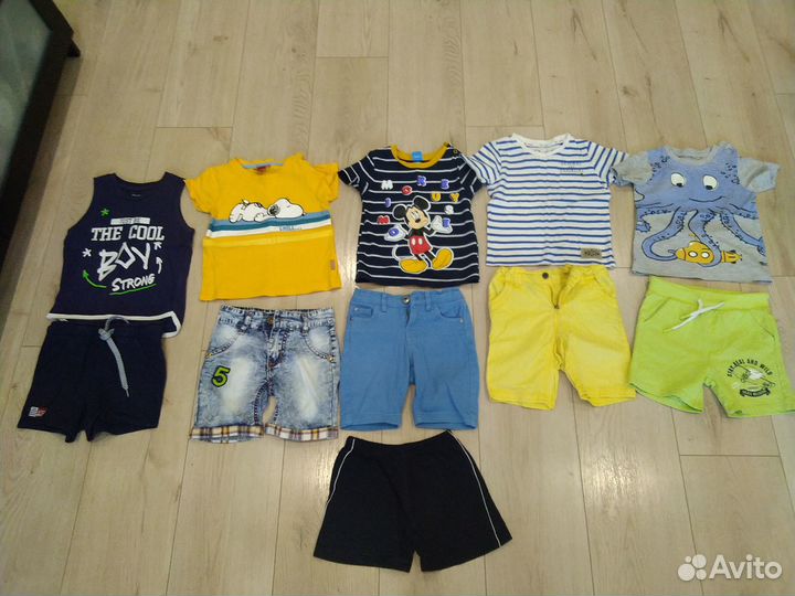 Детские вещи пакетом на мальчика 92 98