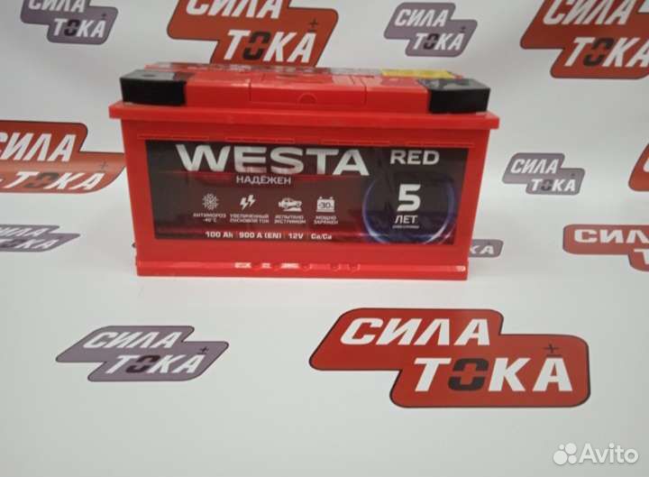 Аккумулятор на автомобиль Westa red 100ah