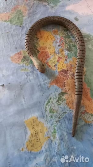 Змея гибкая деревянная