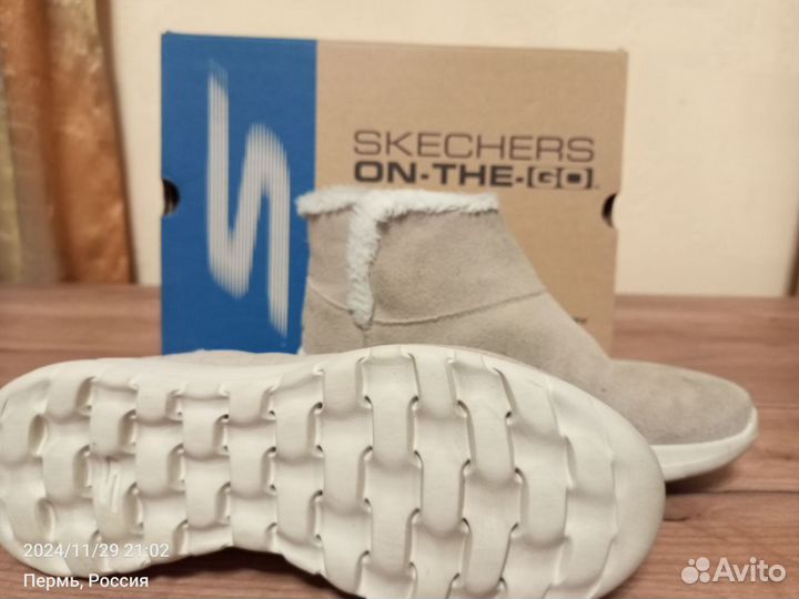 Полуботинки зима Skechers размер 36