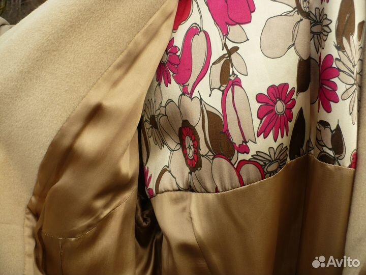 Пальто весна-осень Anna Verdi 48 р. шерсть/шелк