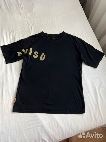 Черная футболка Evisu