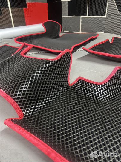 Эва ковры с бортами eva 3d