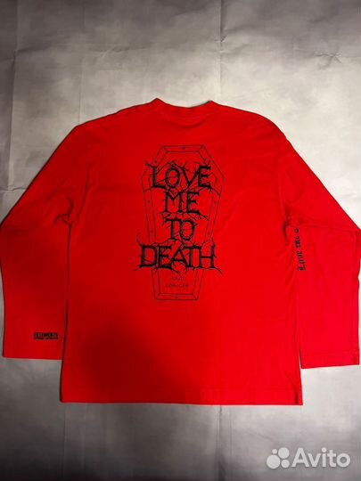 Лонгслив Vetements 