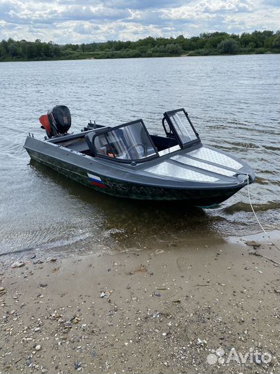 Лодка Крым с мотором Suzuki f25 4 т