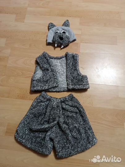 Новогодний костюм волка 92