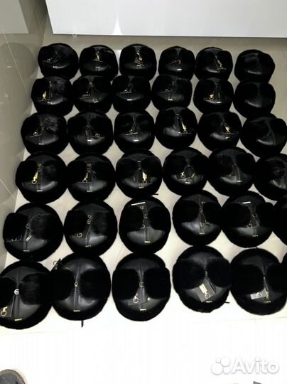 Шапка норковая мужская