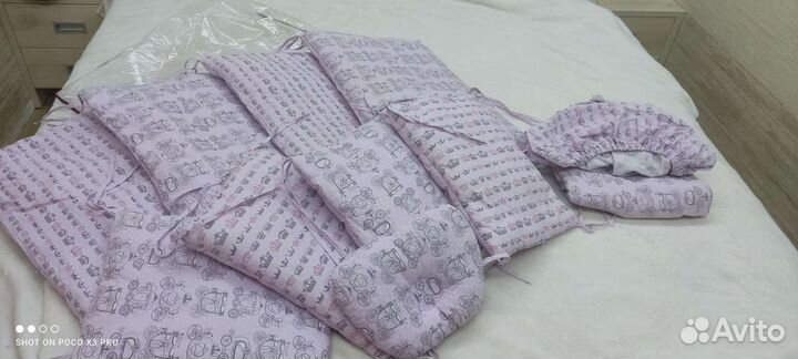 Бортики+ постельное бельё