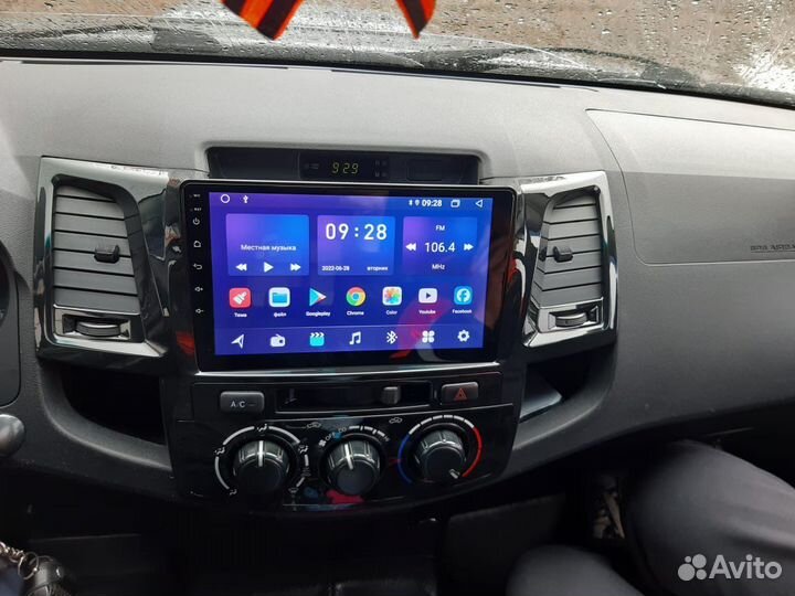 Магнитола Topway Toyota Hilux 2008- 2014