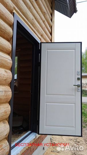 Входная дверь в квартиру с установкой