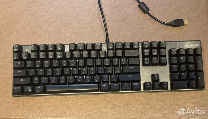 Игровая клавиатура motorspeed ck 104