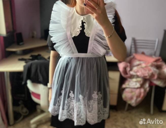 Школьный фартук на выпускной