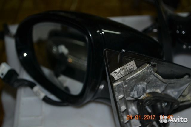 Зеркало Мерседес W221 левое