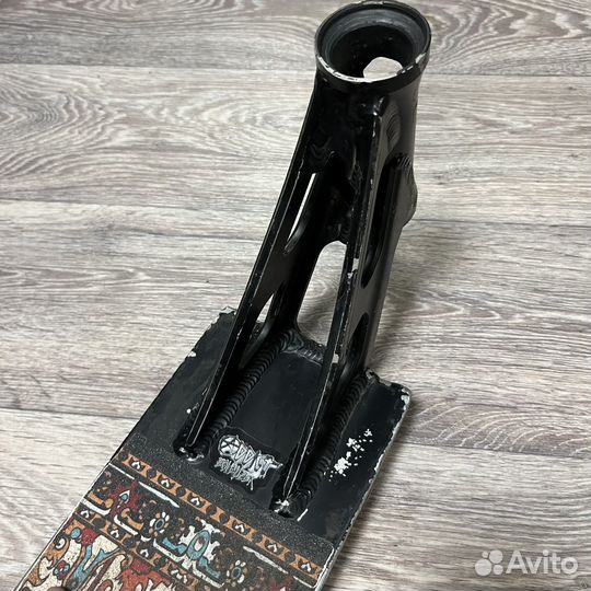 Дека для трюкового самоката addict equalizer стрит