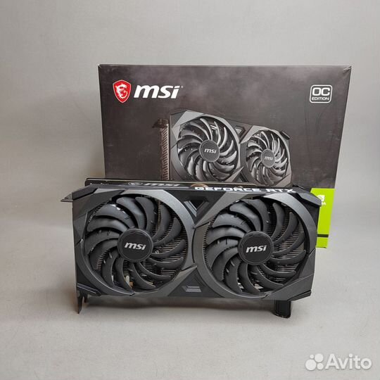 Видеокарта MSI GeForce RTX 3070 Ventus 2X OC 8GB