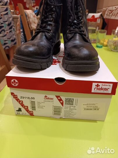 Ботинки женские 37 размер