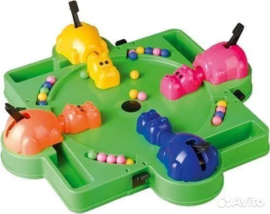 Зообильярд, голодные бегемотики. Игра