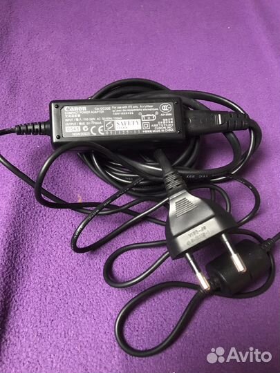 Зарядное устройство (блок питания) canon CA-DC20E