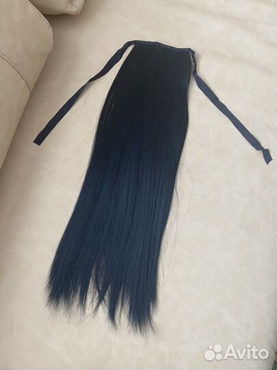 Волосы на заколках