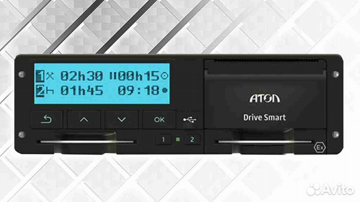 Тахограф Atol Drive SMART (Новый) с скзи (нкм)