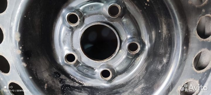 Штамповки диски р 15 шевроле круз