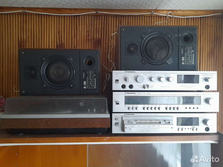 Проигрыватель винила СССР радиотехника