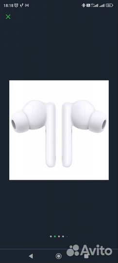 Беспроводные наушники honor earbuds 2 lite