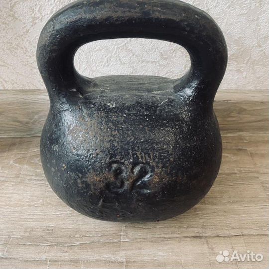 Гиря 32кг СССР