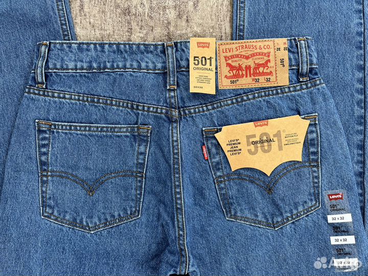 Levi's 501 Весна-лето Пакистан Хлопок