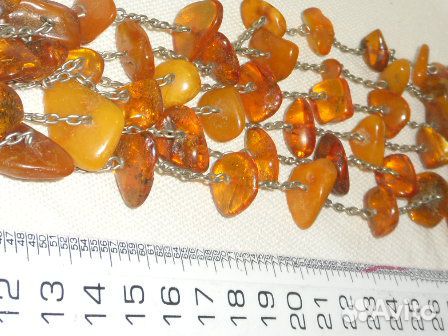 Бусы из янтаря