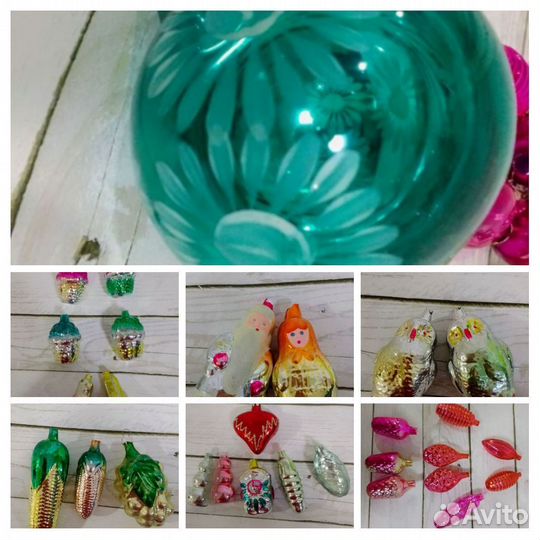 Елочные игрушки СССР