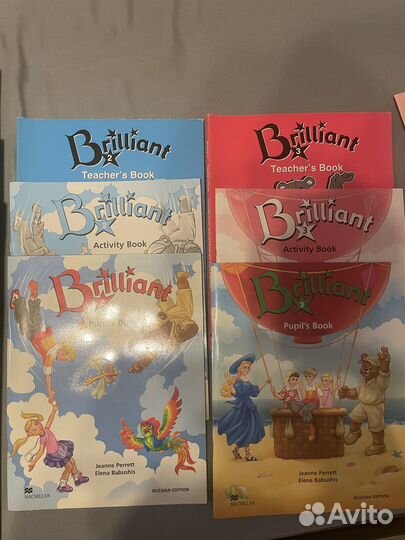 Английский язык учебник brilliant 1,2,3,4 Комарова