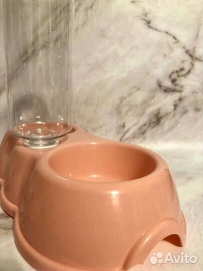 Миска с автопоилкой новая