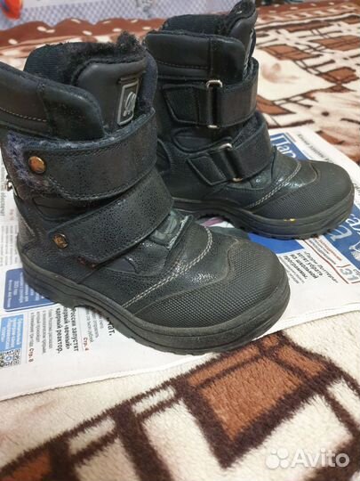 Ботинки детские зимние мех овчина 29 размер