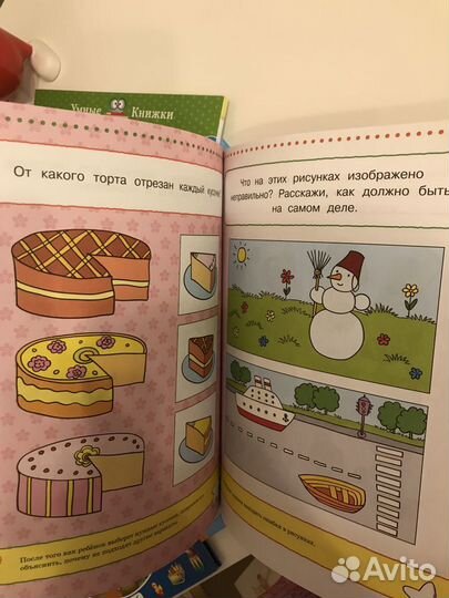 Тесты умные книжки 4-5лет, 3-4лет