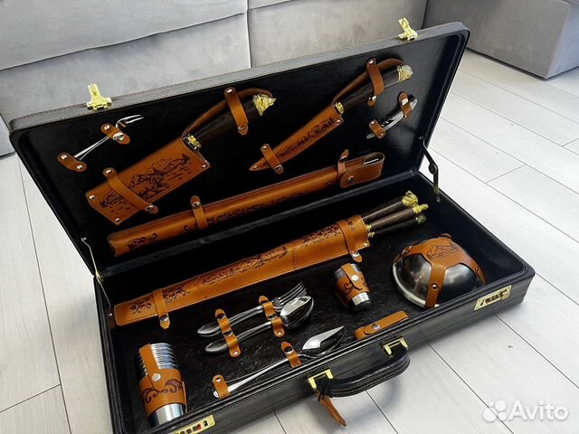 Подарочный шашлычный набор «лесной»