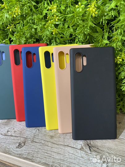 Чехол силиконовый Samsung Note 10 plus