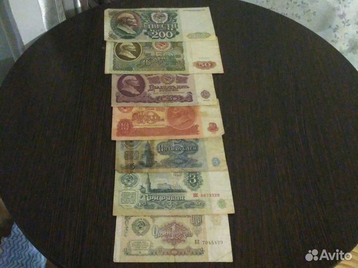 Бумажные деньги СССР