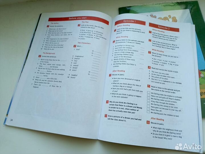 Книга для чтение Английский в фокусе 7 класс