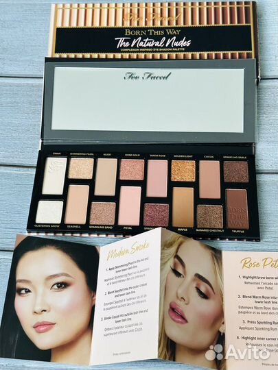 Тени Huda Laura Mercier Roen Too Faced Nudestix