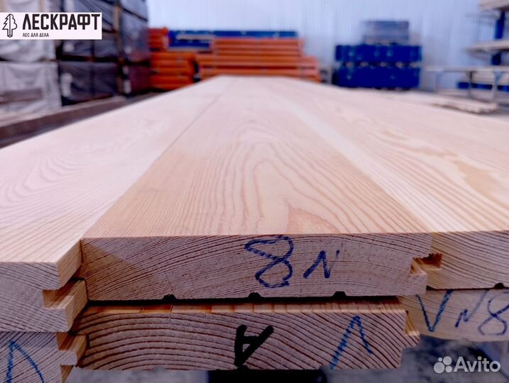 Доска пола 27*141*4000 мм сорт A лиственница