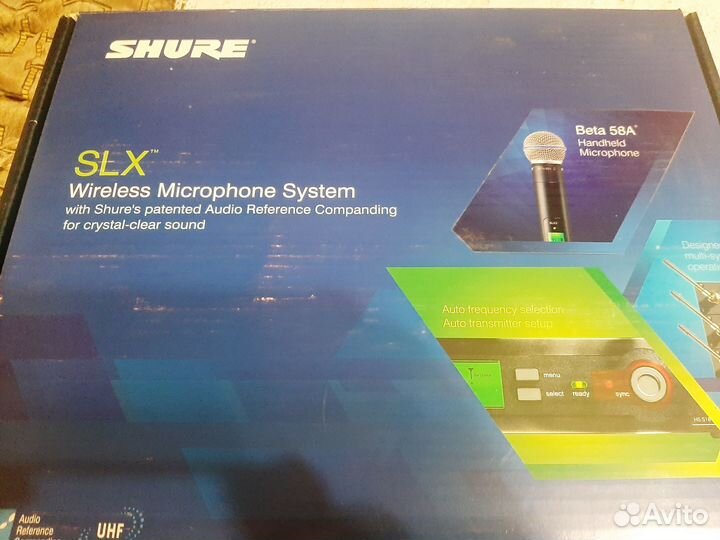 Радиосистема Shure SLX 24E/beta 58 - K3E оригинал