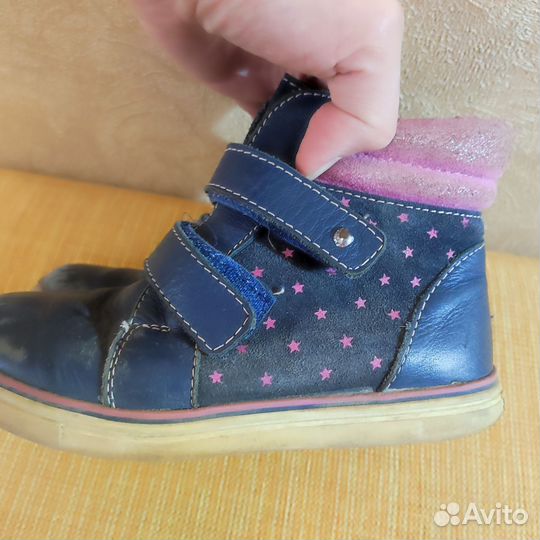Ботинки весенние для девочки 29 размер Котофей