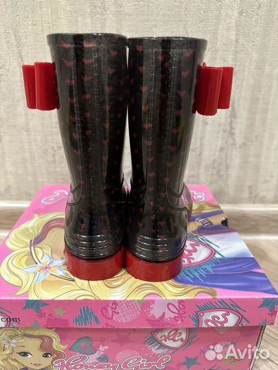 Детские резиновые сапоги 29 размер